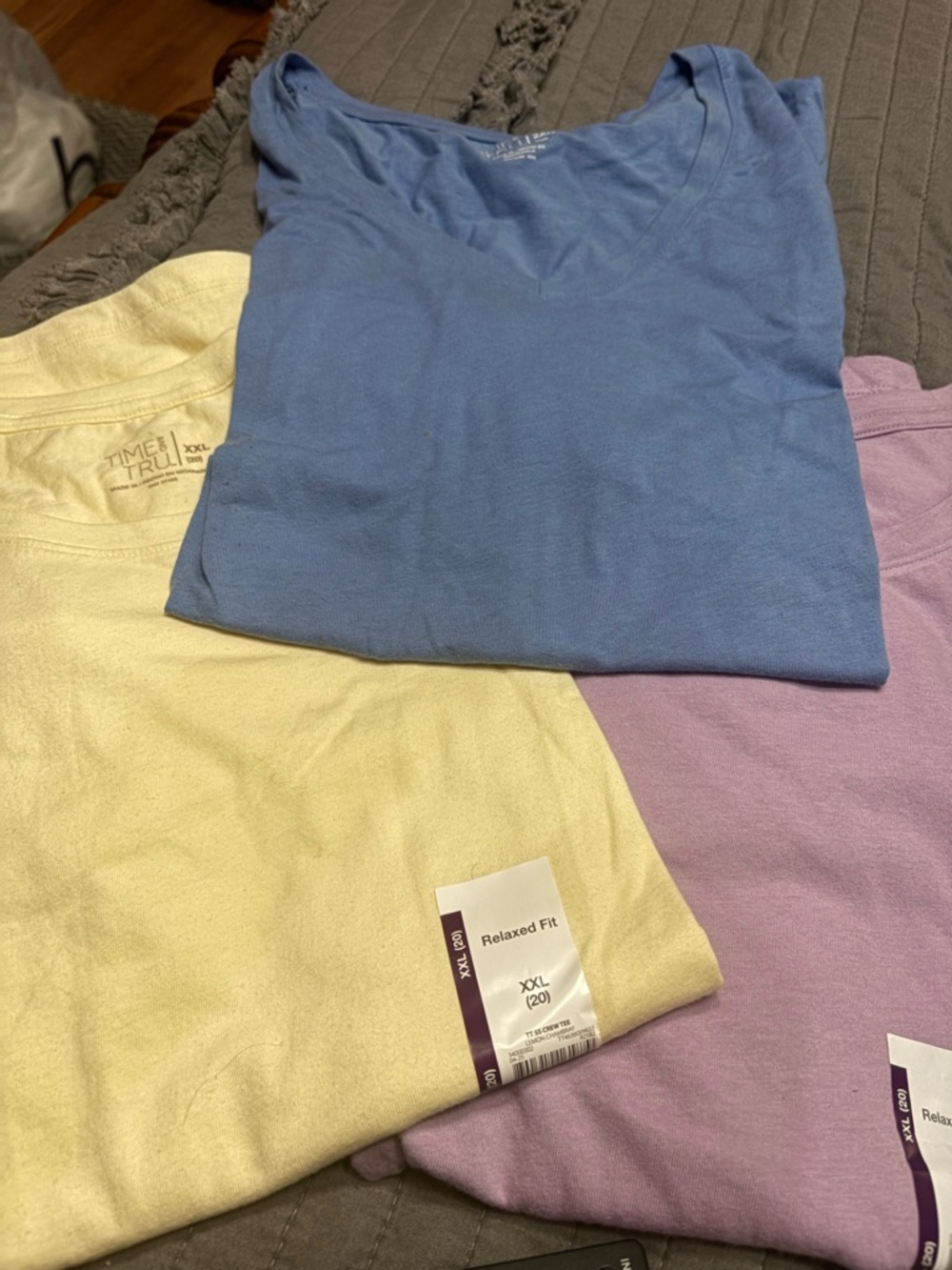 Time and Tru  Crewneck Tees